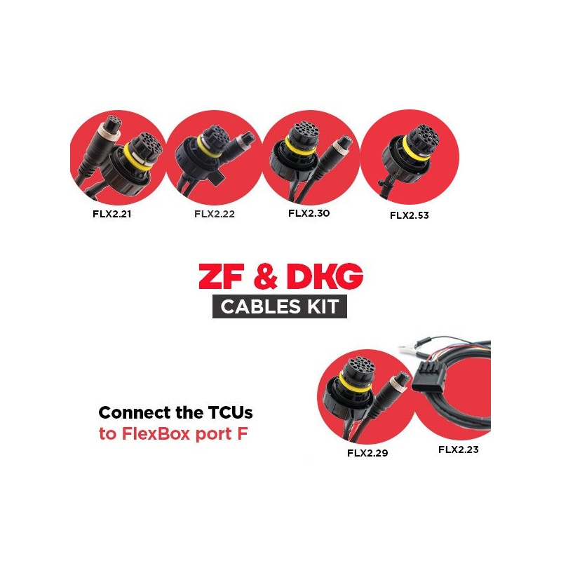 Magic Motorsport Kit Cable TCU ZF (6/8HP) - DKG