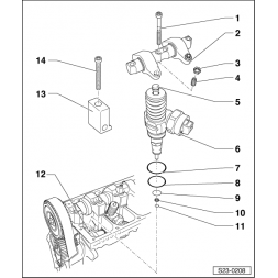 tuimelaar bout VAG 1.9 TDI